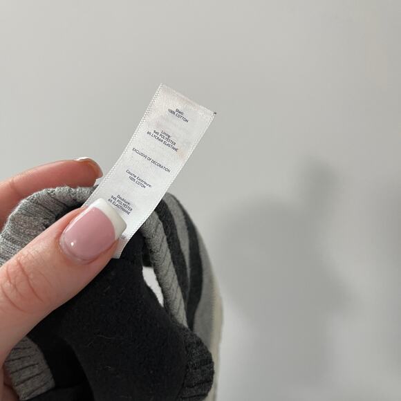 Ivivva Gray Stripe Stripe Fleece Ear Warmer Headband - Picture 4 of 4